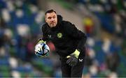 5 December 2023; Republic of Ireland interim goalkeeping coach Richie Fitzgibbon before the UEFA Women's Nations League B match between Northern Ireland and Republic of Ireland at the National Football Stadium at Windsor Park in Belfast. Photo by Stephen McCarthy/Sportsfile