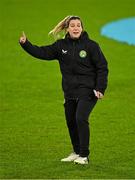 5 December 2023; Republic of Ireland performance coach Ivi Casagrande before the UEFA Women's Nations League B match between Northern Ireland and Republic of Ireland at the National Football Stadium at Windsor Park in Belfast. Photo by Stephen McCarthy/Sportsfile