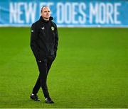 5 December 2023; Republic of Ireland interim assistant coach Colin Healy before the UEFA Women's Nations League B match between Northern Ireland and Republic of Ireland at the National Football Stadium at Windsor Park in Belfast. Photo by Stephen McCarthy/Sportsfile