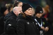 5 December 2023; Dr Siobhan Forman, Republic of Ireland team doctor, before the UEFA Women's Nations League B match between Northern Ireland and Republic of Ireland at the National Football Stadium at Windsor Park in Belfast. Photo by Stephen McCarthy/Sportsfile