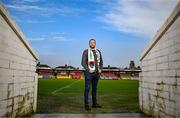 7 December 2023; Newly-appointed Cork City head coach Tim Clancy stands for a portrait after a press conference at Turner's Cross in Cork. Photo by Eóin Noonan/Sportsfile