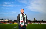 7 December 2023; Newly-appointed Cork City head coach Tim Clancy stands for a portrait after a press conference at Turner's Cross in Cork. Photo by Eóin Noonan/Sportsfile