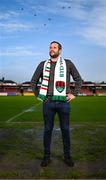 7 December 2023; Newly-appointed Cork City head coach Tim Clancy stands for a portrait after a press conference at Turner's Cross in Cork. Photo by Eóin Noonan/Sportsfile