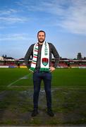 7 December 2023; Newly-appointed Cork City head coach Tim Clancy stands for a portrait after a press conference at Turner's Cross in Cork. Photo by Eóin Noonan/Sportsfile