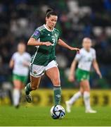 5 December 2023; Demi Vance of Northern Ireland during the UEFA Women's Nations League B match between Northern Ireland and Republic of Ireland at the National Football Stadium at Windsor Park in Belfast. Photo by Stephen McCarthy/Sportsfile