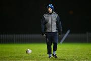 7 December 2023; UCD manager Ian Kealy before the 3rd Level Ladies Football League Division 2 final match between UCD and Ulster University at Dundalk Institute of Technology in Dundalk, Louth. Photo by Ben McShane/Sportsfile