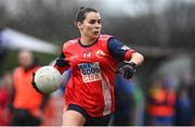2 December 2023; Kate O'Donovan of O'Donovan Rossa during the Currentaccount.ie All-Ireland Ladies Junior Club Championship semi-final match between O’Donovan Rossa of Cork and Gusserane of Wexford at O’Donovan Rossa GAA, Cork. Photo by Eóin Noonan/Sportsfile