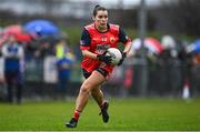 2 December 2023; Kate O'Donovan of O'Donovan Rossa during the Currentaccount.ie All-Ireland Ladies Junior Club Championship semi-final match between O’Donovan Rossa of Cork and Gusserane of Wexford at O’Donovan Rossa GAA, Cork. Photo by Eóin Noonan/Sportsfile