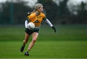 3 December 2023; Evie Twomey of Glanmire during the Currentaccount.ie LGFA All-Ireland Intermediate Club Championship semi-final match between Glanmire, Cork, and Na Fianna, Meath, at Mallow GAA Grounds in Mallow, Cork. Photo by Eóin Noonan/Sportsfile