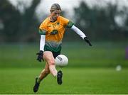 3 December 2023; Evie Twomey of Glanmire during the Currentaccount.ie LGFA All-Ireland Intermediate Club Championship semi-final match between Glanmire, Cork, and Na Fianna, Meath, at Mallow GAA Grounds in Mallow, Cork. Photo by Eóin Noonan/Sportsfile