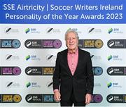 8 December 2023; Mick Lawlor on arrival for the SSE Airtricity / Soccer Writers Ireland Awards 2023 at the Dublin Royal Convention Centre in Dublin. Photo by Stephen McCarthy/Sportsfile