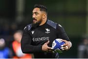 8 December 2023; Bundee Aki of Connacht before the Investec Champions Cup Pool 1 Round 1 match between Connacht and Bordeaux-Begles at The Sportsground in Galway. Photo by Seb Daly/Sportsfile