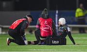 8 December 2023; Mack Hansen of Connacht receives medical attention during the Investec Champions Cup Pool 1 Round 1 match between Connacht and Bordeaux-Begles at The Sportsground in Galway. Photo by Seb Daly/Sportsfile