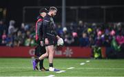 8 December 2023; Mack Hansen of Connacht leaves the pitch to receive medical attention during the Investec Champions Cup Pool 1 Round 1 match between Connacht and Bordeaux-Begles at The Sportsground in Galway. Photo by Seb Daly/Sportsfile