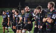 8 December 2023; Joe Joyce of Connacht, centre, and teammates after their side's defeat in the Investec Champions Cup Pool 1 Round 1 match between Connacht and Bordeaux-Begles at The Sportsground in Galway. Photo by Seb Daly/Sportsfile