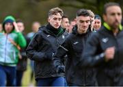 9 December 2023; Fearghal Curtin of Ireland during a course inspection and training session ahead of the SPAR European Cross Country Championships at Laeken Park in Brussels, Belgium. Photo by Sam Barnes/Sportsfile