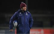8 December 2023; Bordeaux-Begles scrum coach Jean-Baptiste Poux before the Investec Champions Cup Pool 1 Round 1 match between Connacht and Bordeaux-Begles at The Sportsground in Galway. Photo by Seb Daly/Sportsfile
