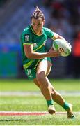 9 December 2023; Megan Burns of Ireland during the Women's Pool B match between New Zealand and Ireland during the HSBC SVNS Rugby Tournament at DHL Stadium in Cape Town, South Africa. Photo by Shaun Roy/Sportsfile