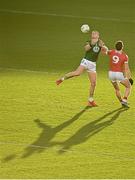 9 December 2023; Jack Flynn of Meath in action against Paul Walsh of Cork during the Teddy McCarthy Football Tribute Game between Cork and Meath at Páirc Uí Chaoimh in Cork. Photo by Eóin Noonan/Sportsfile