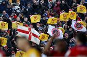 9 December 2023; Ulster supporters during the Investec Champions Cup Pool 2 Round 1 match between Bath and Ulster at The Recreational Ground in Bath, England. Photo by Matt Impey/Sportsfile