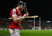 9 December 2023; Darragh Fitzgibbon of Cork before making his way onto the pitch during the Teddy McCarthy Hurling Tribute Game between Cork and Galway at Páirc Uí Chaoimh in Cork. Photo by Eóin Noonan/Sportsfile