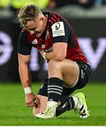 9 December 2023; Craig Casey of Munster at the final whistle of the Investec Champions Cup Pool 3 Round 1 match between Munster and Aviron Bayonnais at Thomond Park in Limerick. Photo by Brendan Moran/Sportsfile