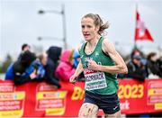 10 December 2023; Fionnuala McCormack of Ireland competes in the senior women's 9000m during the SPAR European Cross Country Championships at Laeken Park in Brussels, Belgium. Photo by Sam Barnes/Sportsfile