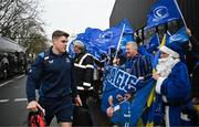 10 December 2023; Garry Ringrose of Leinster arrives before the Investec Champions Cup Pool 4 Round 1 match between La Rochelle and Leinster at Stade Marcel Deflandre in La Rochelle, France. Photo by Harry Murphy/Sportsfile