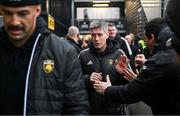 10 December 2023; La Rochelle head coach Ronan O'Gara arrives before the Investec Champions Cup Pool 4 Round 1 match between La Rochelle and Leinster at Stade Marcel Deflandre in La Rochelle, France. Photo by Harry Murphy/Sportsfile
