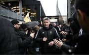 10 December 2023; La Rochelle head coach Ronan O'Gara arrives before the Investec Champions Cup Pool 4 Round 1 match between La Rochelle and Leinster at Stade Marcel Deflandre in La Rochelle, France. Photo by Harry Murphy/Sportsfile