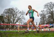 10 December 2023; Anika Thompson of Ireland competes in the U23 women's 7000m during the SPAR European Cross Country Championships at Laeken Park in Brussels, Belgium. Photo by Sam Barnes/Sportsfile