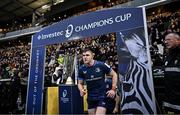 10 December 2023; Garry Ringrose of Leinster runs out before the Investec Champions Cup match between La Rochelle and Leinster at Stade Marcel Deflandre in La Rochelle, France. Photo by Harry Murphy/Sportsfile