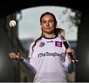12 December 2023; AIB ambassador, camogie star, Caoimhe Dowling of Dicksboro, Kilkenny, pictured ahead of this weekend’s AIB Camogie All-Ireland Senior Club Championship final and for the release of the second episode of ‘Meet #TheToughest’, a new content series from AIB that will showcase some of the final stages of this year’s AIB Camogie All-Ireland Club Championships, through footage captured by cameras worn by players for the first time in Gaelic Games. You can view the second episode of ‘Meet #TheToughest’ here: https://youtu.be/-VO2GONeRdk. Photo by Ramsey Cardy/Sportsfile