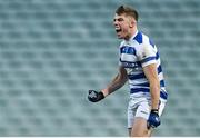10 December 2023; Andrew Whelton of Castlehaven celebrates after his side equalised in the last minute of extra time during the AIB Munster GAA Football Senior Club Championship Final match between Dingle, Kerry, and Castlehaven, Cork, at TUS Gaelic Grounds in Limerick. Photo by Brendan Moran/Sportsfile