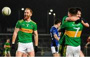 10 December 2023; Conor Glass of Glen celebrates after the AIB Ulster GAA Football Senior Club Championship Final match between Glen of Derry, and Scotstown of Monaghan, at BOX-IT Athletic Grounds in Armagh. Photo by Ramsey Cardy/Sportsfile