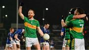 10 December 2023; Conor Glass of Glen celebrates after the AIB Ulster GAA Football Senior Club Championship Final match between Glen of Derry, and Scotstown of Monaghan, at BOX-IT Athletic Grounds in Armagh. Photo by Ramsey Cardy/Sportsfile