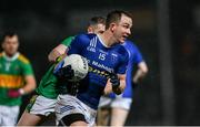 10 December 2023; Jack McCarron of Scotstown in action against Emmett Bradley of Glen during the AIB Ulster GAA Football Senior Club Championship Final match between Glen of Derry, and Scotstown of Monaghan, at BOX-IT Athletic Grounds in Armagh. Photo by Ramsey Cardy/Sportsfile