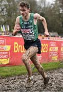 10 December 2023; Matthew Lavery of Ireland competes in the U23 men's 7000m during the SPAR European Cross Country Championships at Laeken Park in Brussels, Belgium. Photo by Sam Barnes/Sportsfile