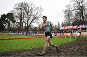 10 December 2023; Matthew Lavery of Ireland competes in the U23 men's 7000m during the SPAR European Cross Country Championships at Laeken Park in Brussels, Belgium. Photo by Sam Barnes/Sportsfile