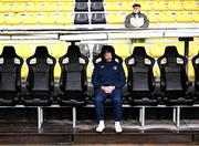 10 December 2023; Leinster senior coach Jacques Nienaber looks on before the Investec Champions Cup match between La Rochelle and Leinster at Stade Marcel Deflandre in La Rochelle, France. Photo by Harry Murphy/Sportsfile