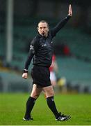 10 December 2023; Referee Derek O'Mahoney during the AIB Munster GAA Football Senior Club Championship Final match between Dingle, Kerry, and Castlehaven, Cork, at TUS Gaelic Grounds in Limerick. Photo by Brendan Moran/Sportsfile