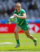 9 December 2023; Eve Higgins of Ireland in action during the Women's Pool B match between Ireland and Great Britain during the HSBC SVNS Rugby Tournament at DHL Stadium in Cape Town, South Africa. Photo by Shaun Roy/Sportsfile