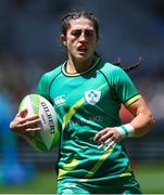 9 December 2023; Amee-Leigh Murphy Crowe of Ireland during the Women's Pool B match between Ireland and Great Britain during the HSBC SVNS Rugby Tournament at DHL Stadium in Cape Town, South Africa. Photo by Shaun Roy/Sportsfile
