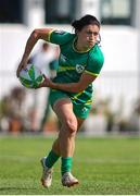 9 December 2023; Ireland captain Lucy Mulhall in action during the Women's Pool B match between Ireland and Brazil during the HSBC SVNS Rugby Tournament at DHL Stadium in Cape Town, South Africa. Photo by Shaun Roy/Sportsfile