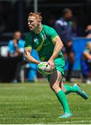 9 December 2023; Gavin Mullin of Ireland in action during the Men's Pool A match between Ireland and USA during the HSBC SVNS Rugby Tournament at DHL Stadium in Cape Town, South Africa. Photo by Shaun Roy/Sportsfile