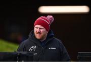 13 December 2023; Forwards coach Andi Kyriacou during Munster rugby squad training at University of Limerick in Limerick. Photo by Piaras Ó Mídheach/Sportsfile