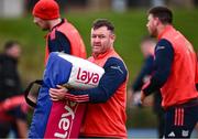 13 December 2023; Dave Kilcoyne during Munster rugby squad training at University of Limerick in Limerick. Photo by Piaras Ó Mídheach/Sportsfile