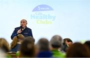 14 December 2023; Mattie Gilroy, chairperson of Connacht GAA Health and Wellbeing, during the Connacht Irish Life GAA Healthy Clubs recognition event at the Connacht GAA Centre of Excellence in Bekan, Mayo. Photo by Ben McShane/Sportsfile
