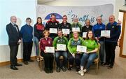 14 December 2023; Sligo representatives during the Irish Life Connacht GAA Healthy Clubs recognition event at the Connacht GAA Centre of Excellence in Bekan, Mayo. Photo by Ben McShane/Sportsfile