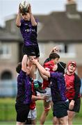 14 December 2023; Action from the Division 3A JCT Development Shield final match between St. Mary’s CBC, Portlaoise and Creagh College at Energia Park in Dublin. Photo by Stephen Marken/Sportsfile